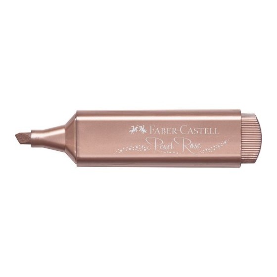 MARCADOR TEXTLINER "METÁLICO". COLOR: ORO ROSA. FABER CASTELL 154626 (x10 unidades)