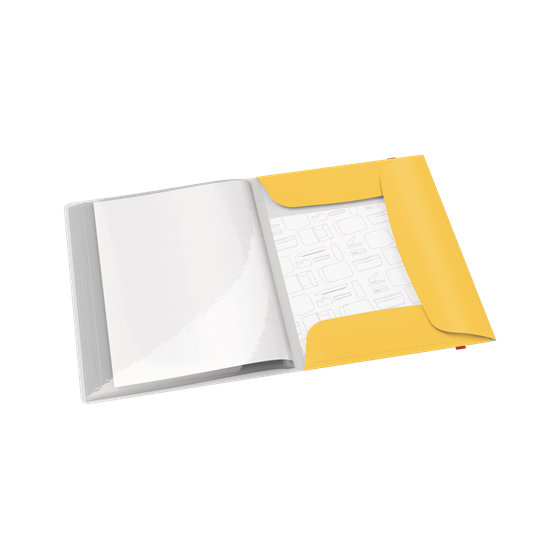 CARPETA FUNDAS COSY MOBILE PLUS AMARILLO LEITZ 46700019