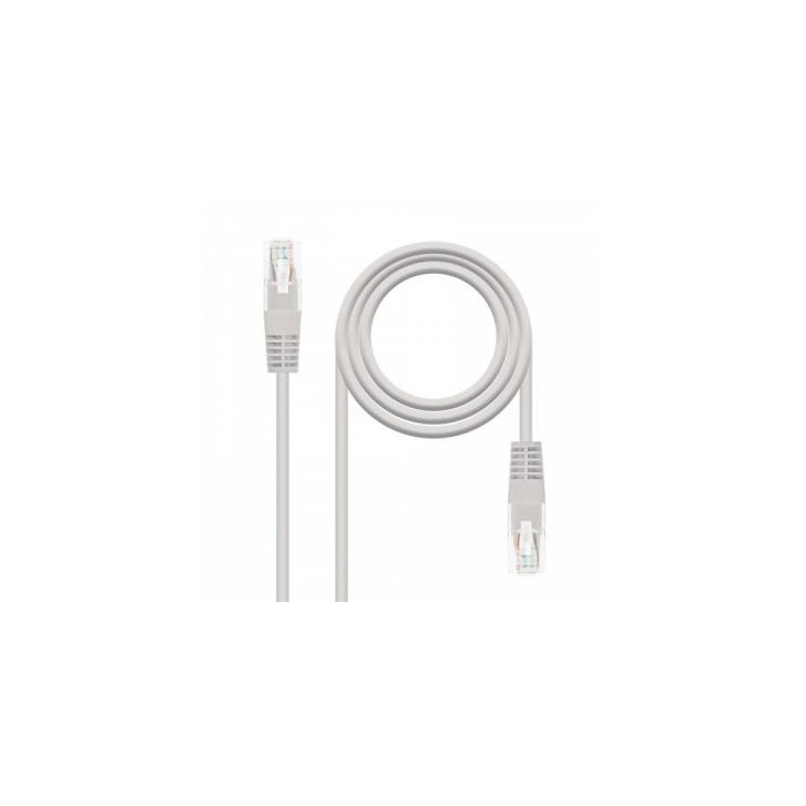 Nanocable CABLE RED LATIGUILLO RJ45 CAT.6 UTP AWG24, 0.5 M