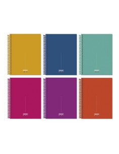 CUADERNO MEDITERRANEO A5. 120 H .MICROP TD.SURTIDO INGRAF 350758 (x6 unidades)