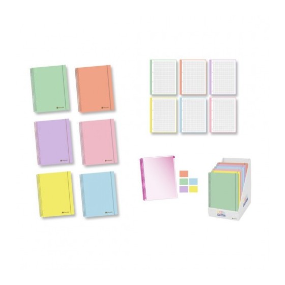 Golden 327709 cuaderno y block A5 120 hojas Multicolor (x12 unidades)