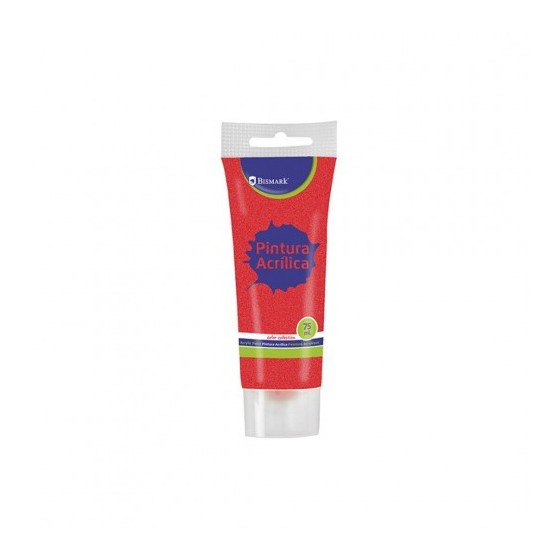 Bismark 328676 pintura acrílica 75 ml Rojo Tubo