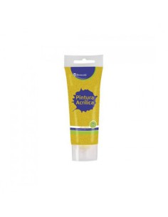 BOTE PINTURA ACRILICA 75 ML ORO CON GLITTER BISMARK 328672