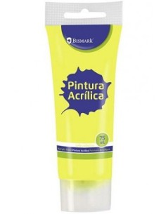 BOTE PINTURA ACRILICA 75 ML AMARILLO BISMARK 328527