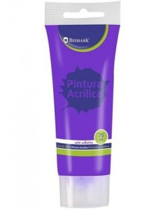 BOTE PINTURA ACRILICA 75 ML MORADO BISMARK 328524