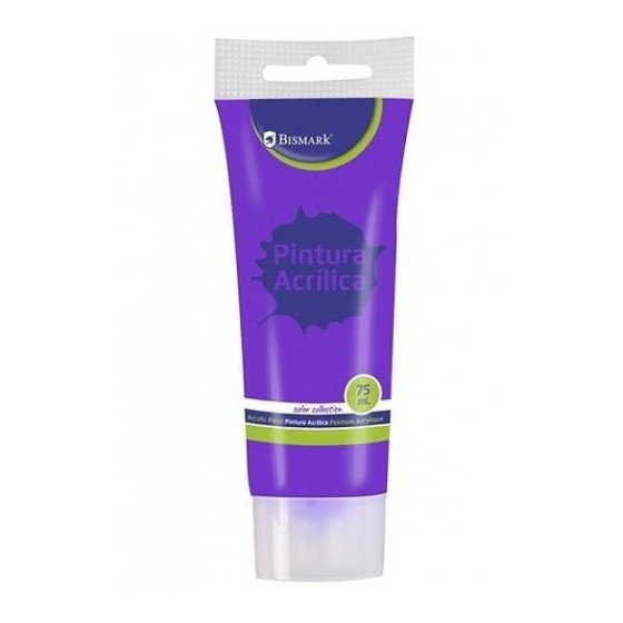 BOTE PINTURA ACRILICA 75 ML MORADO BISMARK 328524