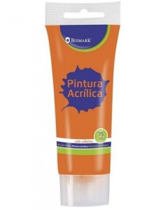 BOTE PINTURA ACRILICA 75 ML NARANJA BISMARK 328522