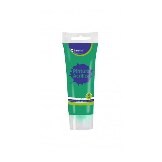 BOTE PINTURA ACRILICA 75 ML VERDE BISMARK 328521