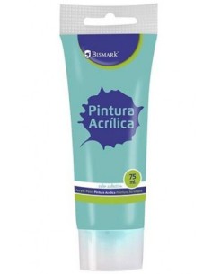 BOTE PINTURA ACRILICA 75 ML TURQUESA BISMARK 328518