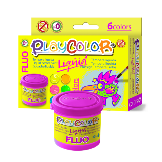 Playcolor Liqüid Pintura para carteles 40 ml 6 pieza(s)