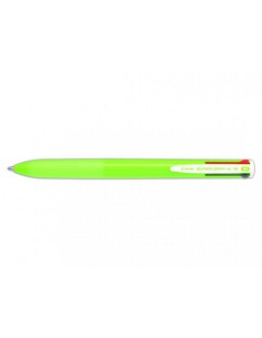 BOLIGRAFO SUPERGRIP G - 4 COLORES - CUERPO COLOR- VERDE LIMA PILOT BPKGG-35M-LG