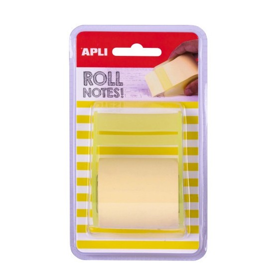 APLI 18190 nota autoadhesiva Amarillo