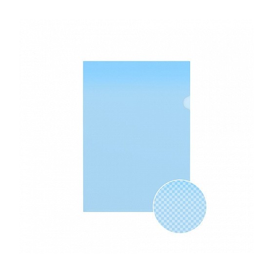 DOSSIER UÑERO GLOSSY CLASSIC, A4, AZUL ERICH KRAUSE 50153 (x12 unidades)