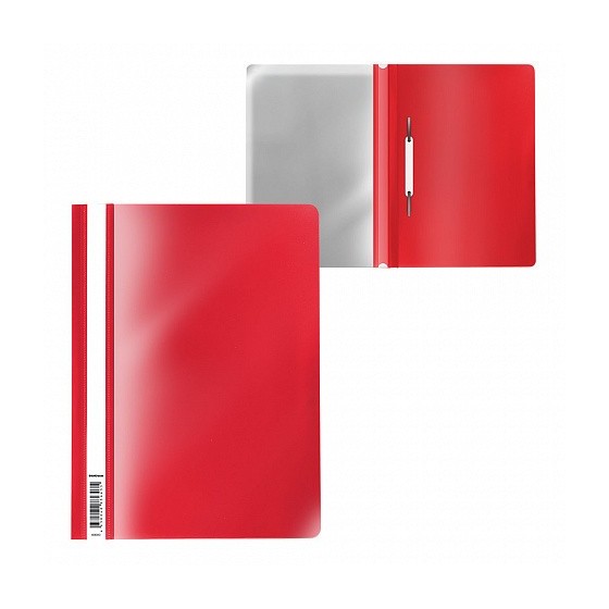 DOSSIER CON FÁSTERNER FIZZY CLASSIC, A4, ROJO ERICH KRAUSE 50006 (x20 unidades)