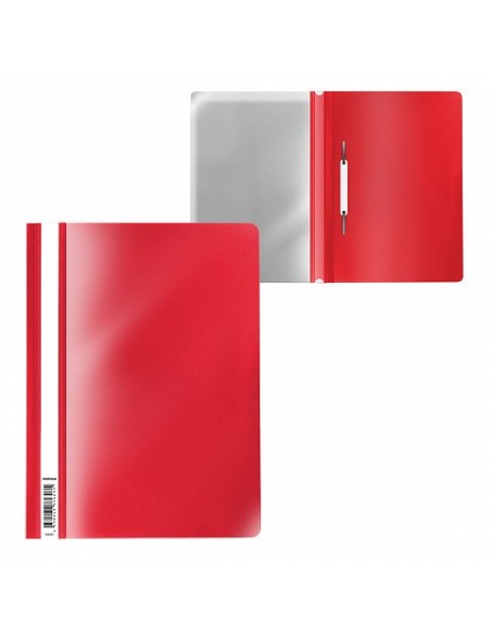 DOSSIER CON FÁSTERNER FIZZY CLASSIC, A4, ROJO ERICH KRAUSE 50006 (x20 unidades)