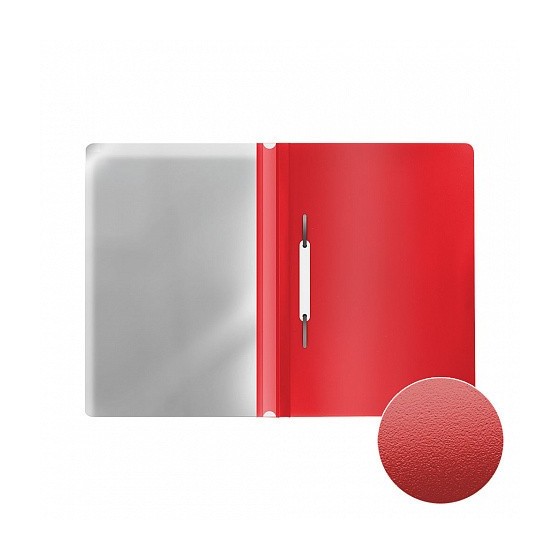 DOSSIER CON FÁSTERNER FIZZY CLASSIC, A4, ROJO ERICH KRAUSE 50006 (x20 unidades)