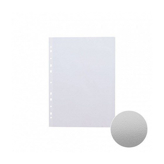 SET DE 100 FUNDAS MULTITALADRAS FIZZY CLEAR, 30 MCM, A4, TRANSPARENTE ERICH KRAUSE 67330