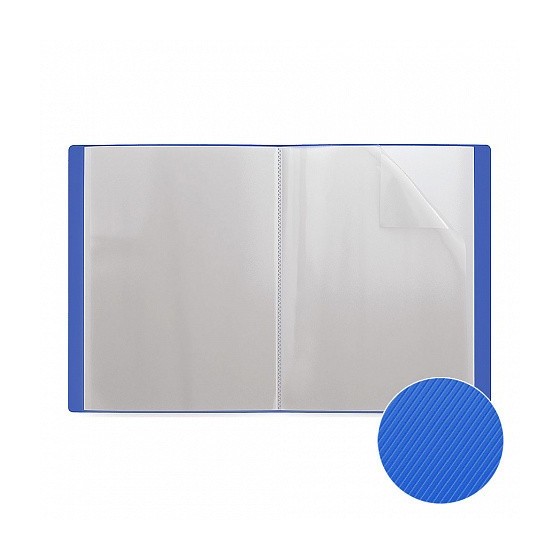 LIBRO DE PRESENTACIÓN DIAGONAL VIVID, CON 20 FUNDAS, A4, COLORES SURTIDOS ERICH KRAUSE 47006 (x4 unidades)