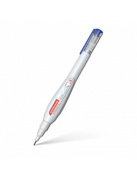 BOLÍGRAFO CORRECTOR ARCTIC WHITE, 10 ML ERICH KRAUSE 781 (x12 unidades)