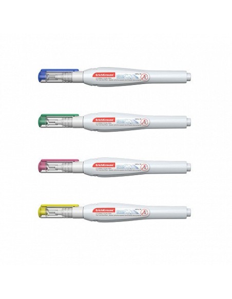 BOLÍGRAFO CORRECTOR ARCTIC WHITE, 10 ML ERICH KRAUSE 781 (x12 unidades)