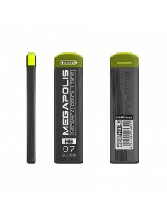 SET DE 20 MINAS DE RECAMBIO MEGAPOLIS PARA PORTAMINAS, 0.7 MM. ERICH KRAUSE 26611