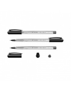 BOLÍGRAFO U-11, ULTRA GLIDE TECHNOLOGY, TINTA COLOR: NEGRO ERICH KRAUSE 37053 (x50 unidades)