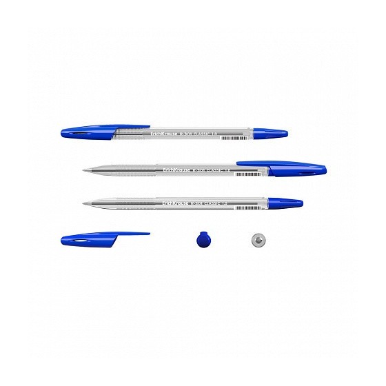 BOLÍGRAFO R-301 CLASSIC STICK 1.0, TINTA COLOR: AZUL ERICH KRAUSE 43184 (x50 unidades)