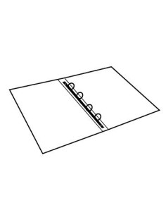 CARPETA ANILLAS REDONDAS CARTON GOFRADO FOLIO NATURAL 4-A-25 MM. Nº 12 CUERO REDONDA  MARIOLA 5184N (x10 unidades)