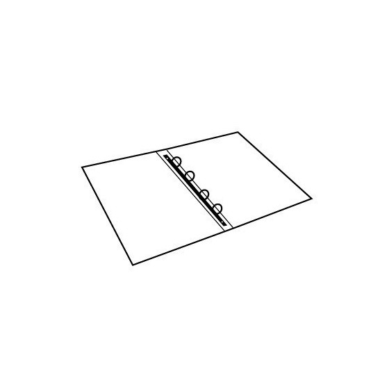 CARPETA ANILLAS REDONDAS CARTON GOFRADO FOLIO NATURAL 4-A-25 MM. Nº 12 CUERO REDONDA  MARIOLA 5184N (x10 unidades)