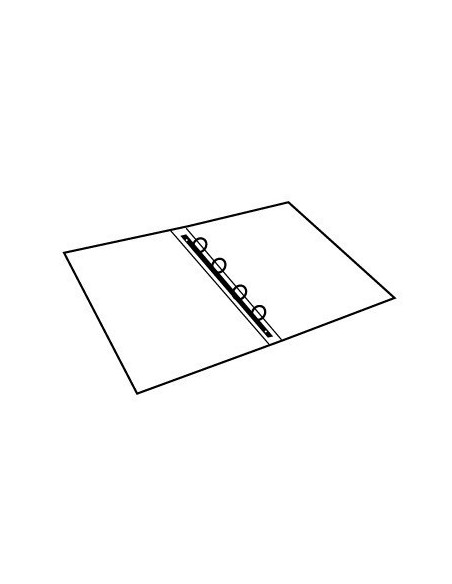 CARPETA ANILLAS REDONDAS CARTON GOFRADO FOLIO NATURAL 4-A-25 MM. Nº 12 CUERO REDONDA  MARIOLA 5184N (x10 unidades)