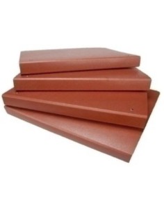 CARPETA ANILLAS REDONDAS CARTON GOFRADO FOLIO NATURAL 2-A-40 MM. Nº 12 CUERO REDONDA  MARIOLA 0182N (x8 unidades)