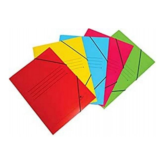 CARPETA CARTON SIMIL PRESPAN 500 GR./M2. FOLIO GOMA SOLAPA ROJO MARIOLA 1525RO (x20 unidades)