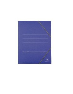 CARPETA CARTON AZUL 500 GR./M2. FOLIO GOMA SOLAPA MARIOLA 1085 (x20 unidades)