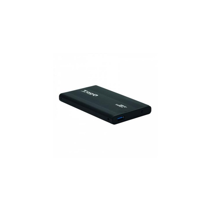 TooQ TQE-2524B caja para disco duro externo 2.5" Caja de disco duro (HDD) Negro
