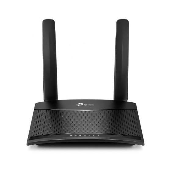 TP-LINK TL-MR100 router inalámbrico Banda única (2,4 GHz) Ethernet rápido 3G 4G Negro