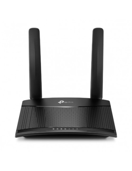 TP-LINK TL-MR100 router inalámbrico Banda única (2,4 GHz) Ethernet rápido 3G 4G Negro