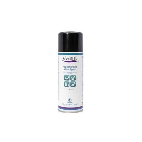 EWENT SPRAY DE PEGAMENTO REPOSICIONABLE SECADO RÁPIDO