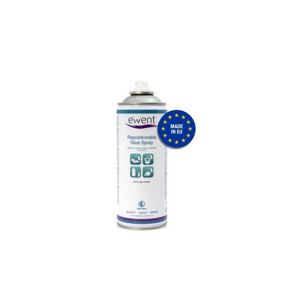 EWENT SPRAY DE PEGAMENTO REPOSICIONABLE SECADO RÁPIDO