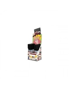 EXPOSITOR UNI SUPER INK MARCADOR TEXTIL 36 UNIDADES "MANOLITO" UNI-BALL 182634268