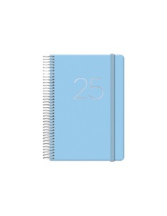 AGENDA 2025 GLOSS DÍA PÁGINA 12,5 X 18 CM AZUL DOHE 12572 - 25