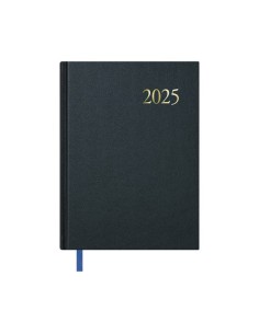 AGENDA 2025 SEGOVIA SEMANA VISTA 14 X 20 CM COLOR NEGRO DOHE 11116 - 25