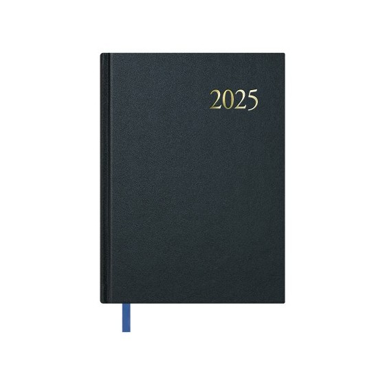 AGENDA 2025 SEGOVIA SEMANA VISTA 14 X 20 CM COLOR NEGRO DOHE 11116 - 25