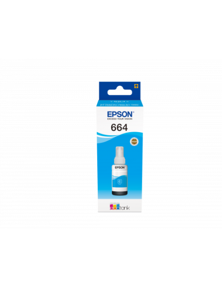 Epson 664 Ecotank Cyan ink bottle (70ml)
