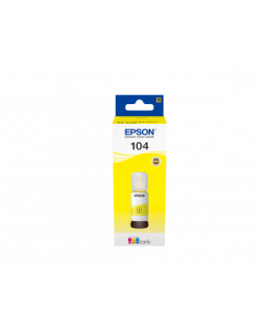 Epson 104 EcoTank Yellow ink bottle