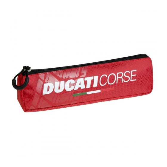 ESTUCHE PEQUEÑO 1 COMPARTIMENTO ROJO 21 X 6 X 5 CM. DUCATI 18209051300