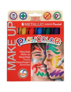POCKET MAKE UP METALLIC 6 COLORES SURTIDOS PLAYCOLOR 01011 2