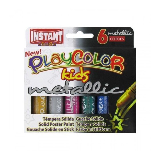 ESTUCHE METALLIC ONE 6 COLORES SURTIDOS PLAYCOLOR 10321