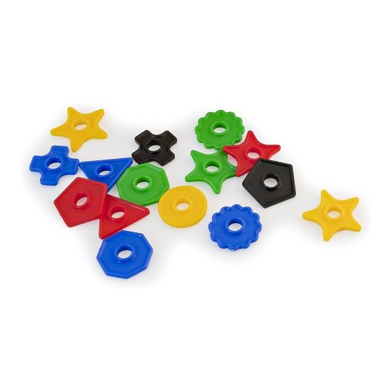 ABACO CON SURTIDO DE FORMAS Y COLORES MINILAND 95270