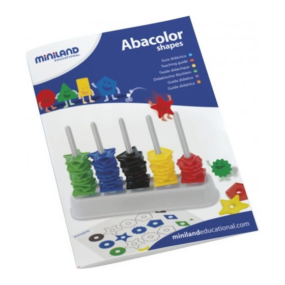 ABACO CON SURTIDO DE FORMAS Y COLORES MINILAND 95270