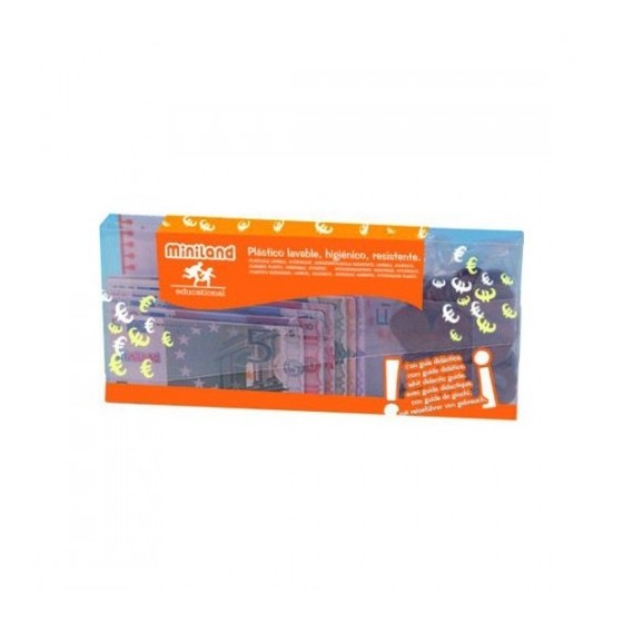 JUEGO MONEDAS Y BILLETES ACTIVITY EURO 108 PIEZAS MINILAND 31908